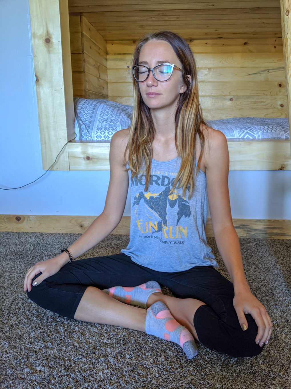 Yoga and meditation. Activities for a DIY women's wellness retreat on a budget.